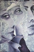 Zerreissprobe 100 x 80 cm 2010
